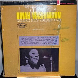 Dinah Washington Golden Hits Volume One Vinyl Record